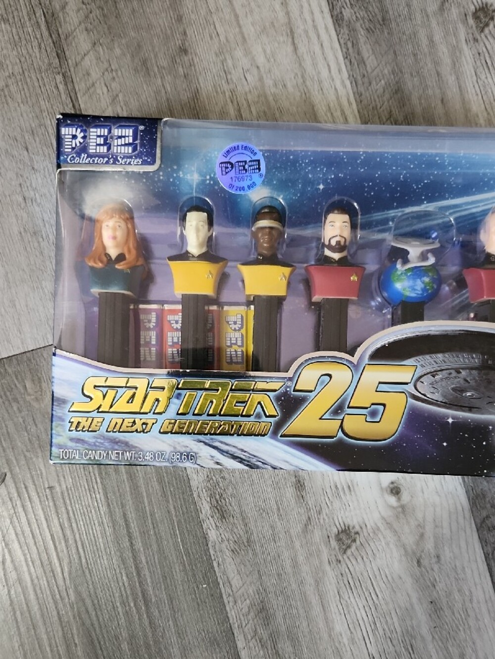 Star Trek Next Generation 25th Anniversary PEZ Dispenser Set Limited Run - Picture 2 of 12